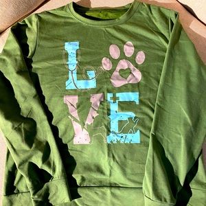 Animal love sweatshirt